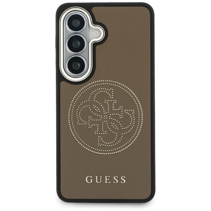 MagSafe-kotelo Samsung Galaxy S26 S942:lle, Guess, Perforated Logo, Ruskea