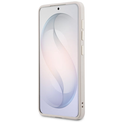 MagSafe-kotelo Samsung Galaxy S26 S942:lle, Guess, Saffiano Peony Embossed Ring, Pinkki