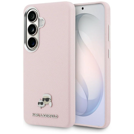MagSafe-kotelo Samsung Galaxy S26 S942:lle, Karl Lagerfeld, Karl & Choupette Head's Pin, Pinkki