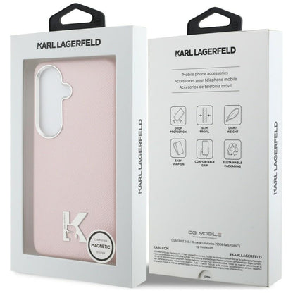 MagSafe-kotelo Samsung Galaxy S26 S942:lle, Karl Lagerfeld, Karl Head Logo, Pinkki