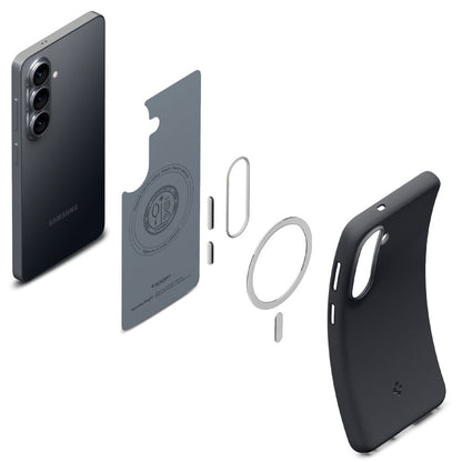 MagSafe-kotelo Samsung Galaxy S26 S942:lle, Spigen, Caseology Nano Pop, Musta ACS11066