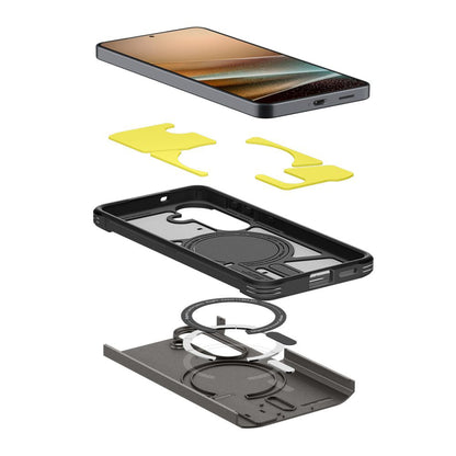 MagSafe-kotelo Samsung Galaxy S26 S942:lle, Spigen, Tough Armor, Harmaa ACS10739