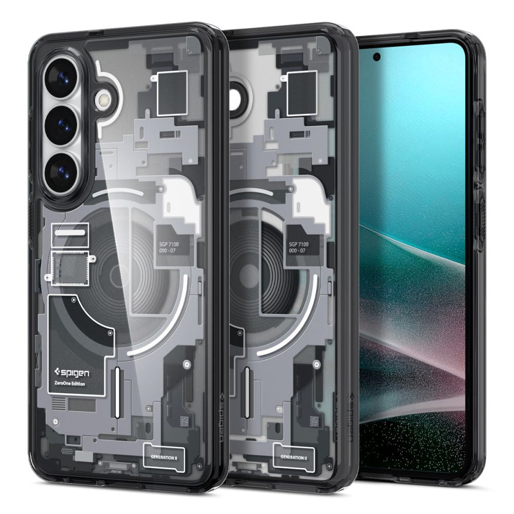 MagSafe-kotelo Samsung Galaxy S26 S942:lle, Spigen, Ultra Hybrid Zero One, Musta ACS10736