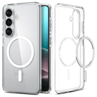 MagSafe-kotelo Samsung Galaxy S26 S942:lle, Spigen, Ultra Hybrid, Läpinäkyvä Valkoinen ACS10734