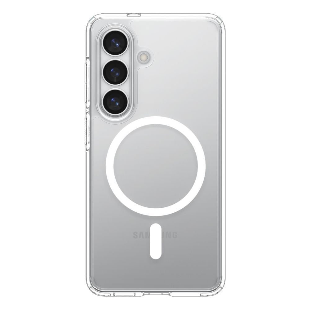 MagSafe-kotelo Samsung Galaxy S26 S942:lle, Spigen, Ultra Hybrid, Läpinäkyvä Valkoinen ACS10734