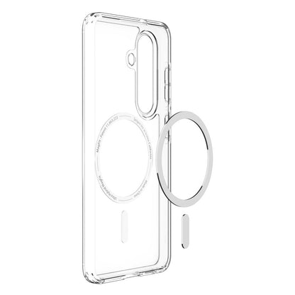 MagSafe-kotelo Samsung Galaxy S26 S942:lle, Spigen, Ultra Hybrid, Läpinäkyvä Valkoinen ACS10734