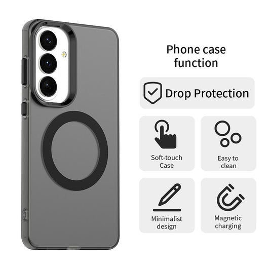 MagSafe-kotelo Samsung Galaxy S26:lle, Techsuit, CandyCase, Musta