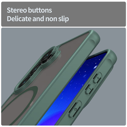 MagSafe-kotelo Samsung Galaxy S26:lle, Techsuit, HaloFrost II, Vihreä