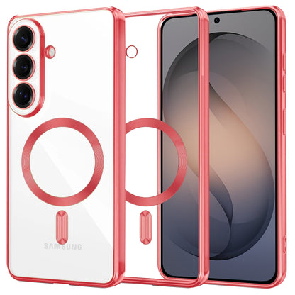 MagSafe-kotelo Samsung Galaxy S26:lle, Techsuit, Luxury Crystal, Punainen