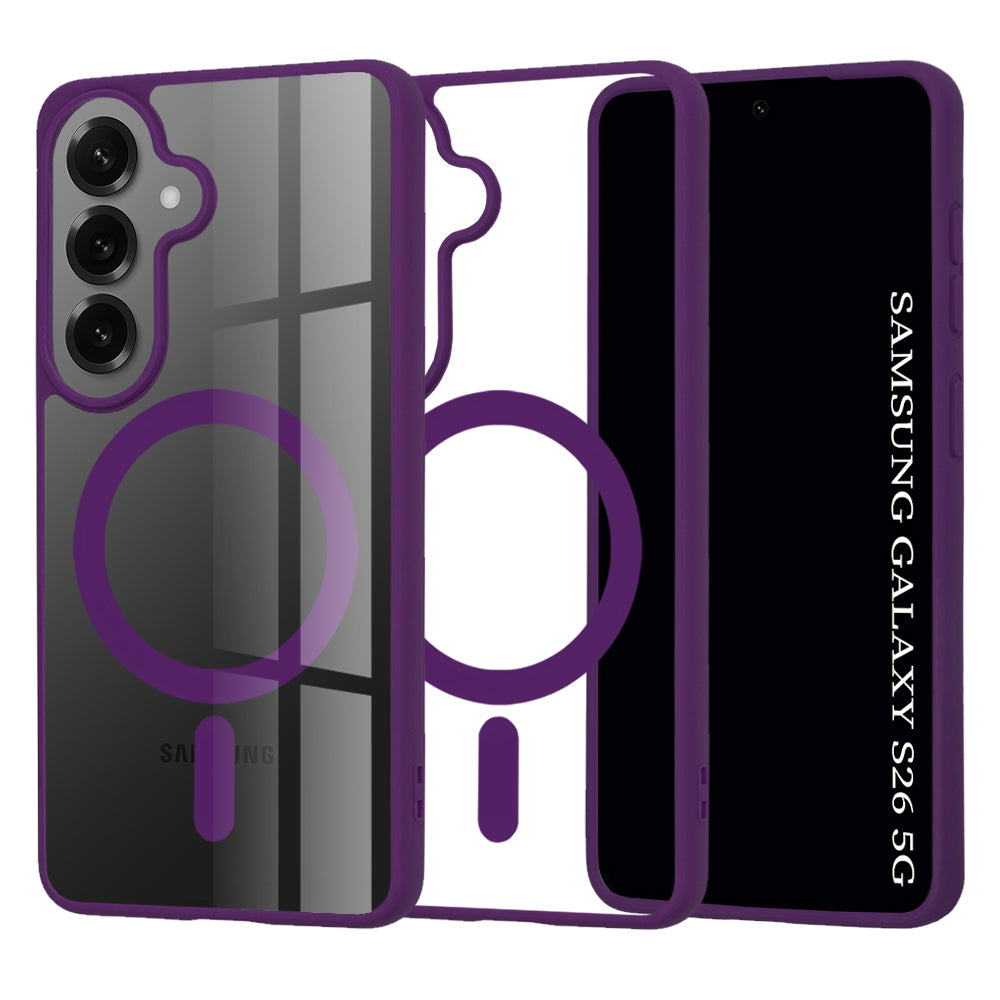 MagSafe-kotelo Samsung Galaxy S26:lle, Techsuit, Pro, Violetti