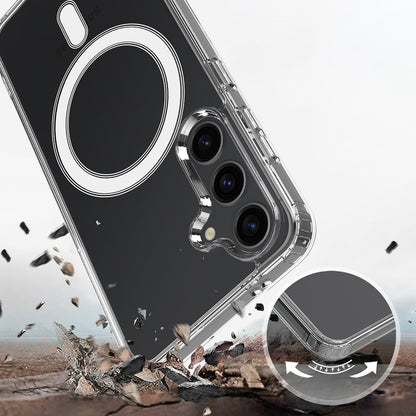 MagSafe-kotelo Samsung Galaxy S26:lle, Techsuit, Pro, Läpinäkyvä