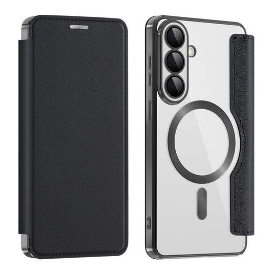 MagSafe-kotelo Samsung Galaxy S26:lle, Techsuit, SmartMag Book, Musta