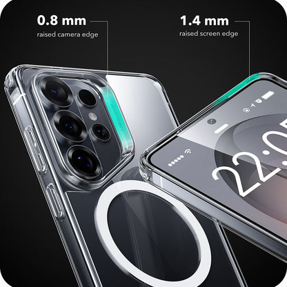 MagSafe-kotelo Samsung Galaxy S26 Ultra, ESR, Classic Hybrid, Läpinäkyvä