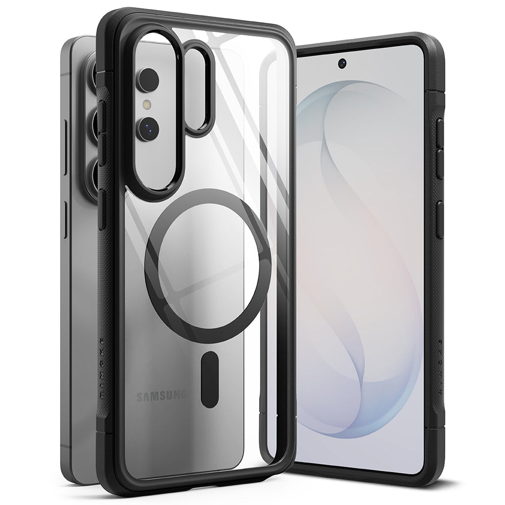 MagSafe-kotelo Samsung Galaxy S26 Ultra, Ringke, Fusion Bold, Musta