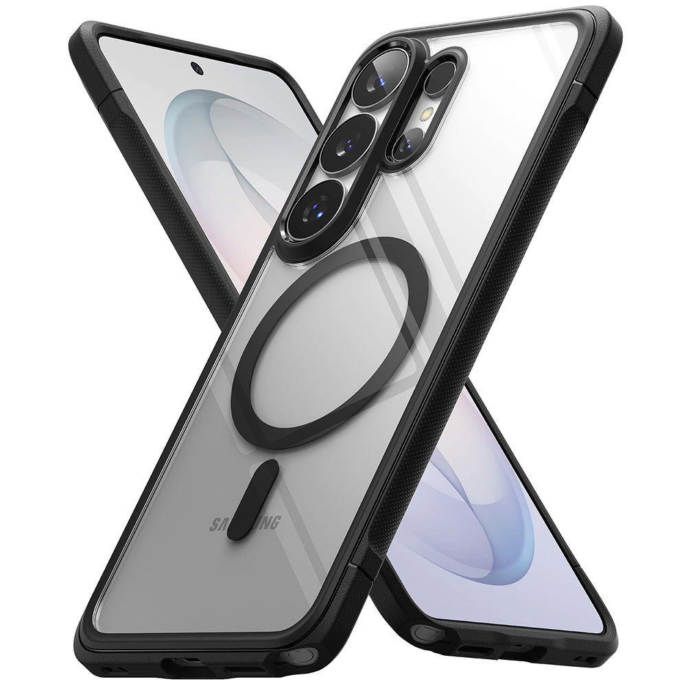 MagSafe-kotelo Samsung Galaxy S26 Ultra, Ringke, Fusion Bold, Musta