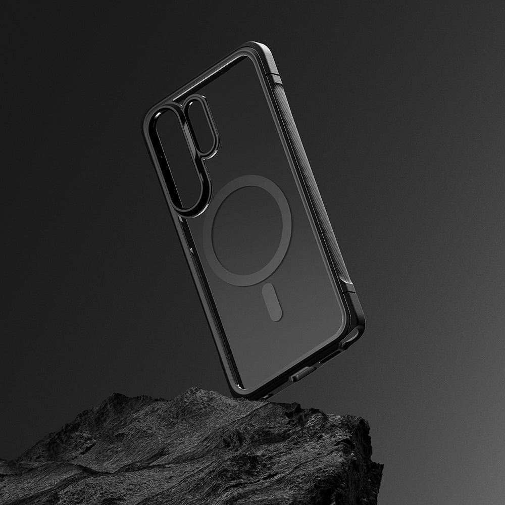 MagSafe-kotelo Samsung Galaxy S26 Ultra, Ringke, Fusion Bold, Musta