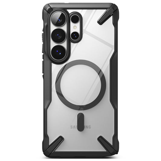 MagSafe-kotelo Samsung Galaxy S26 Ultra, Ringke, Fusion X, Musta
