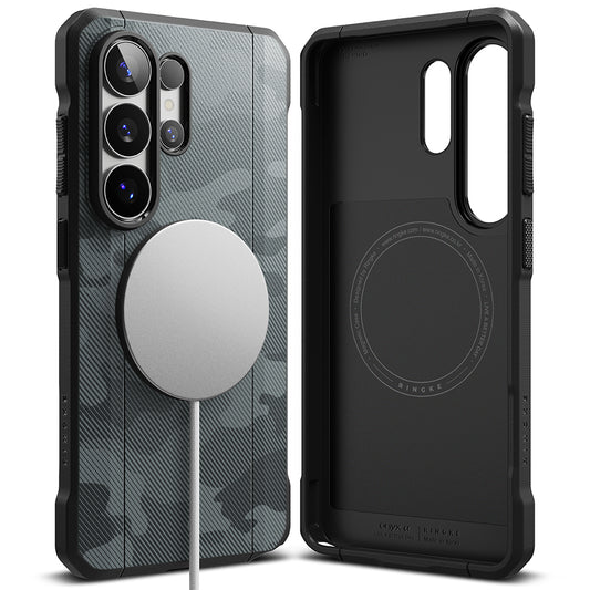 MagSafe-kotelo Samsung Galaxy S26 Ultra -puhelimelle, Ringke, Onyx Alpha, Maastokuviointi