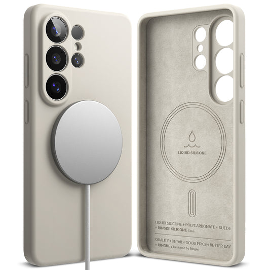 MagSafe-kotelo Samsung Galaxy S26 Ultra, Ringke, Silikoni, Kerma