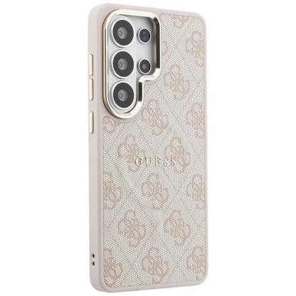 MagSafe-kotelo Samsung Galaxy S26 Ultra S948:lle, Guess, 4G Embossed Ring, Pinkki