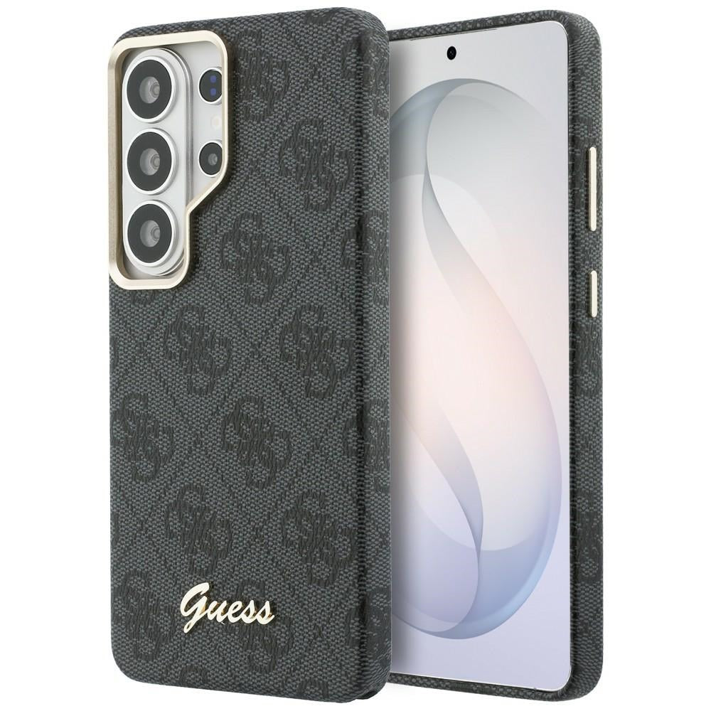 MagSafe-kotelo Samsung Galaxy S26 Ultra S948:lle, Guess, 4G Script Logo, Musta