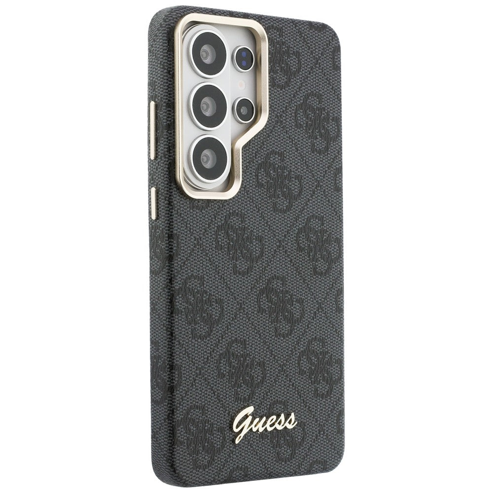 MagSafe-kotelo Samsung Galaxy S26 Ultra S948:lle, Guess, 4G Script Logo, Musta