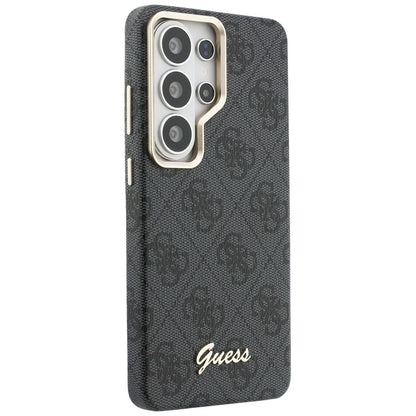 MagSafe-kotelo Samsung Galaxy S26 Ultra S948:lle, Guess, 4G Script Logo, Musta