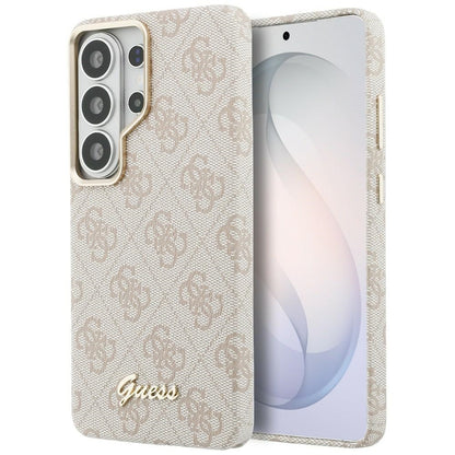 MagSafe-kotelo Samsung Galaxy S26 Ultra S948:lle, Guess, 4G Script Logo, Pinkki