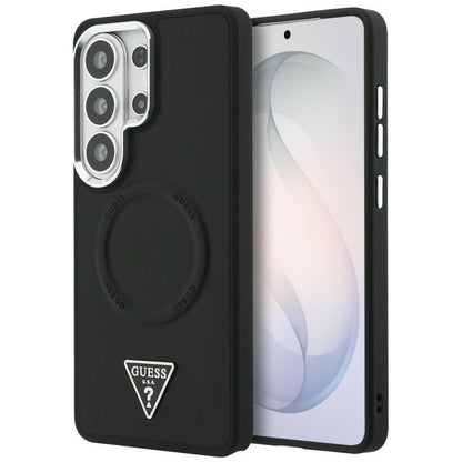 MagSafe-kotelo Samsung Galaxy S26 Ultra S948:lle, Guess, Embossed Ring Triangle Logo, Musta