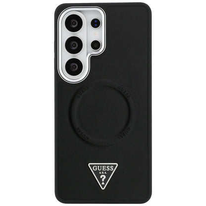 MagSafe-kotelo Samsung Galaxy S26 Ultra S948:lle, Guess, Embossed Ring Triangle Logo, Musta