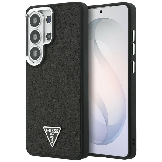 MagSafe-kotelo Samsung Galaxy S26 Ultra S948:lle, Guess, Fixed Glitter Triangle Logo, Musta