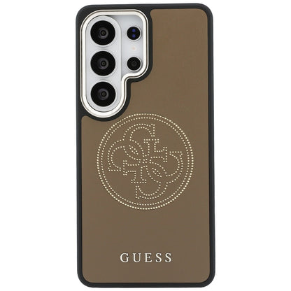MagSafe-kotelo Samsung Galaxy S26 Ultra S948:lle, Guess, Perforated Logo, Ruskea