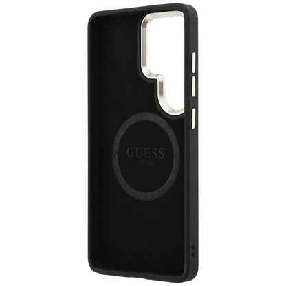 MagSafe-kotelo Samsung Galaxy S26 Ultra S948:lle, Guess, Perforated Logo, Musta