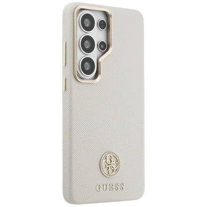MagSafe-kotelo Samsung Galaxy S26 Ultra S948:lle, Guess, Rhinestone Round Logo, Beige