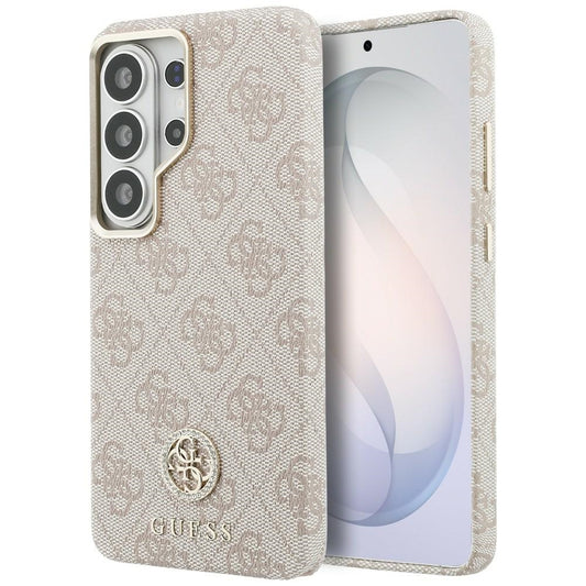 MagSafe-kotelo Samsung Galaxy S26 Ultra S948:lle, Guess, Rhinestone Round Logo, Pinkki