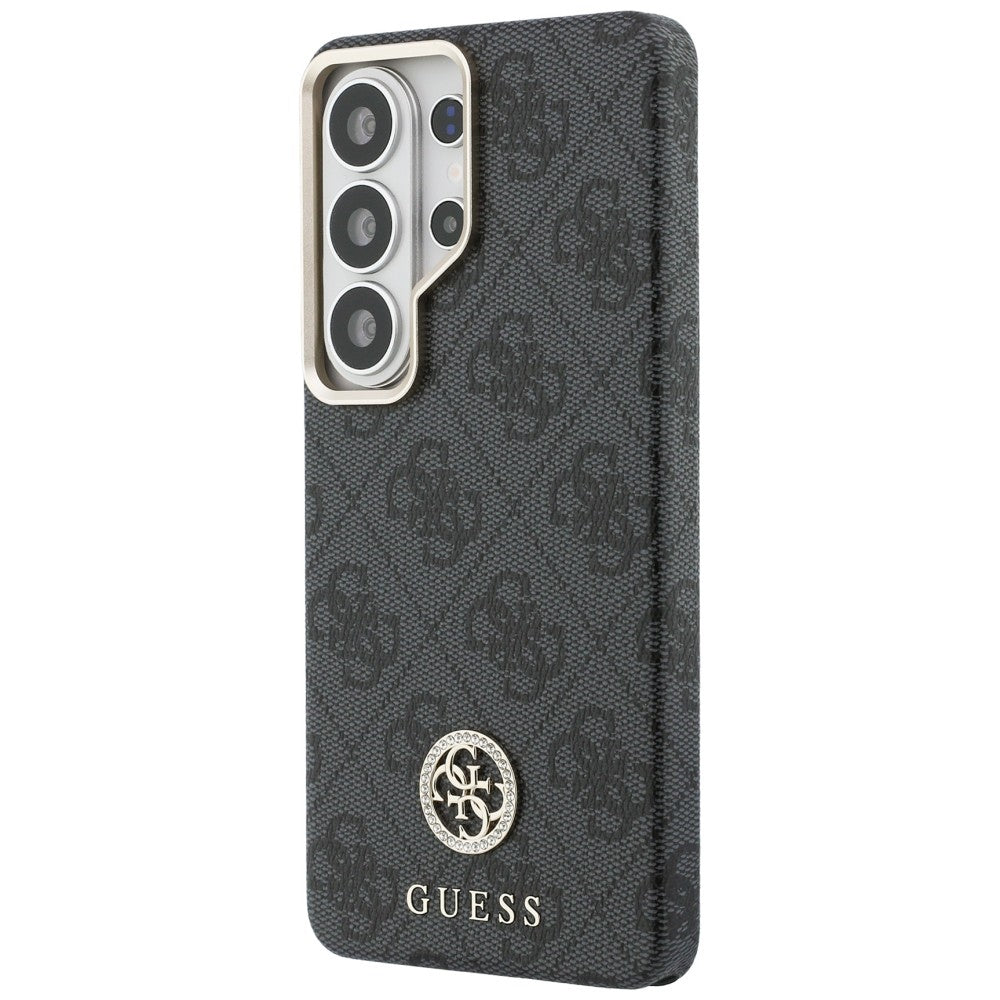 MagSafe-kotelo Samsung Galaxy S26 Ultra S948:lle, Guess, Strass Round Logo, Musta
