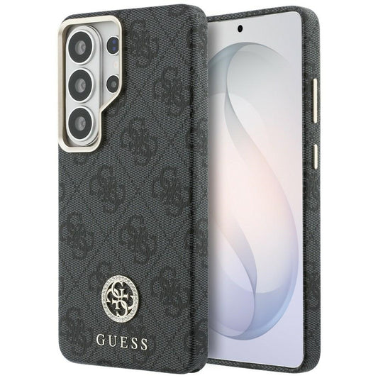 MagSafe-kotelo Samsung Galaxy S26 Ultra S948:lle, Guess, Strass Round Logo, Musta
