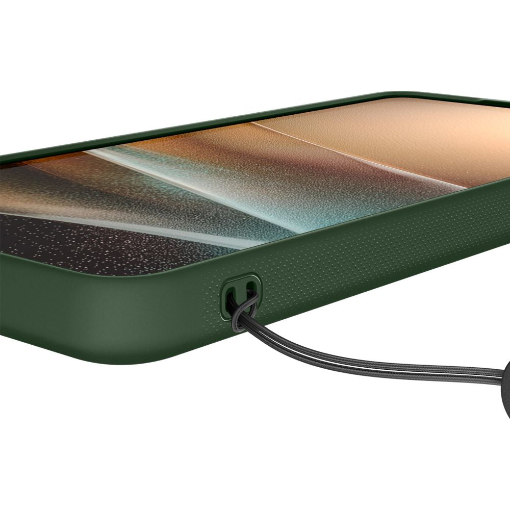 MagSafe-kotelo Samsung Galaxy S26 Ultra S948:lle, Spigen, Caseology Nano Pop, Vihreä ACS11039