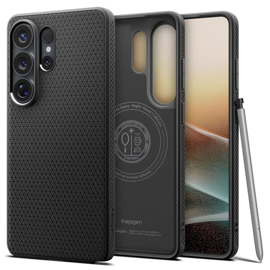 MagSafe-kotelo Samsung Galaxy S26 Ultra S948:lle, Spigen, Liquid Air, Mattamusta ACS10674