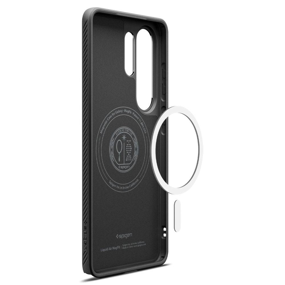 MagSafe-kotelo Samsung Galaxy S26 Ultra S948:lle, Spigen, Liquid Air, Mattamusta ACS10674