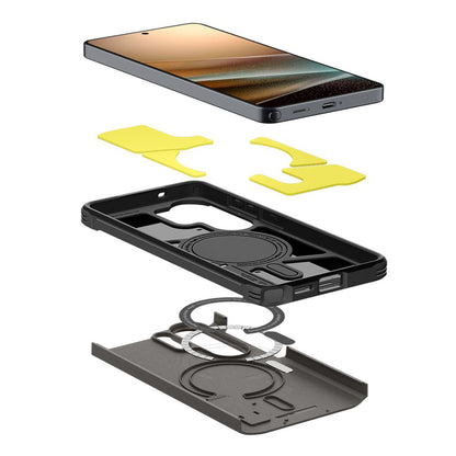 MagSafe-kotelo Samsung Galaxy S26 Ultra S948:lle, Spigen, Tough Armor, Harmaa ACS10685