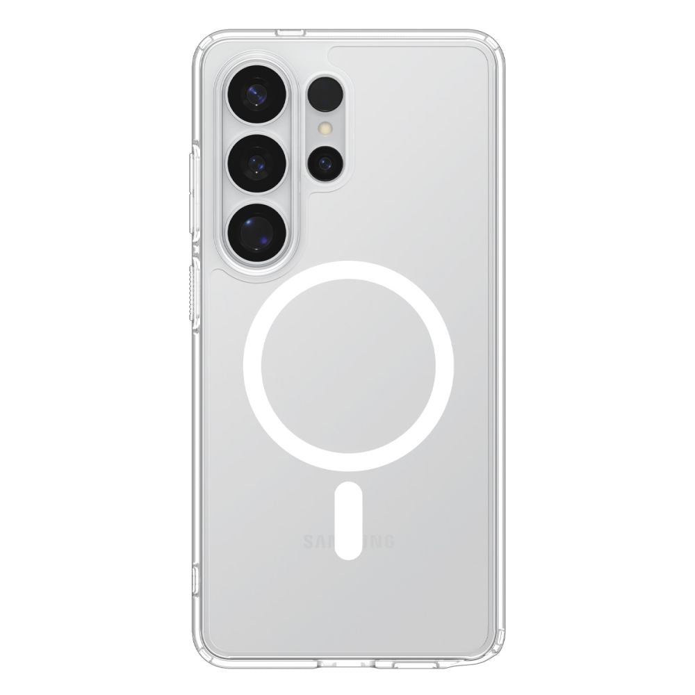 MagSafe Case for Samsung Galaxy S26 Ultra S948, Spigen, Ultra Hybrid, White Transparent ACS10679