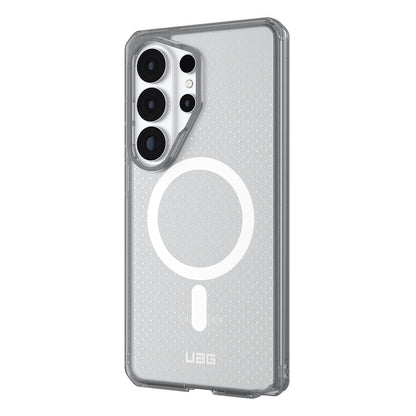 MagSafe-kuori Samsung Galaxy S26 Ultra S948:lle, Urban Armor Gear, Dot, Harmaa läpinäkyvä