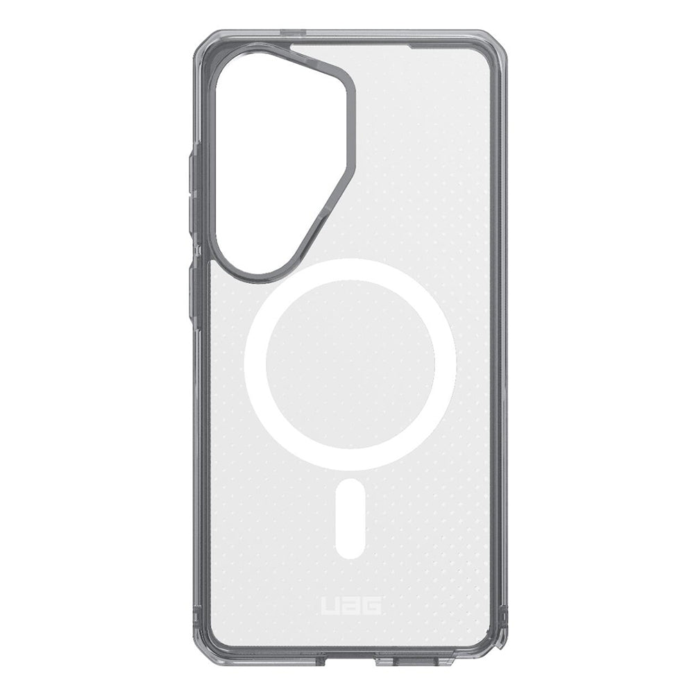 MagSafe-kuori Samsung Galaxy S26 Ultra S948:lle, Urban Armor Gear, Dot, Harmaa läpinäkyvä