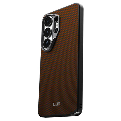 MagSafe-kuori Samsung Galaxy S26 Ultra S948:lle, Urban Armor Gear, Fibr Armr, Oranssi Musta