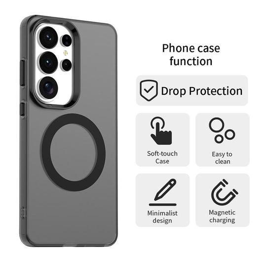 MagSafe-kotelo Samsung Galaxy S26 Ultra, Techsuit, CandyCase, Musta