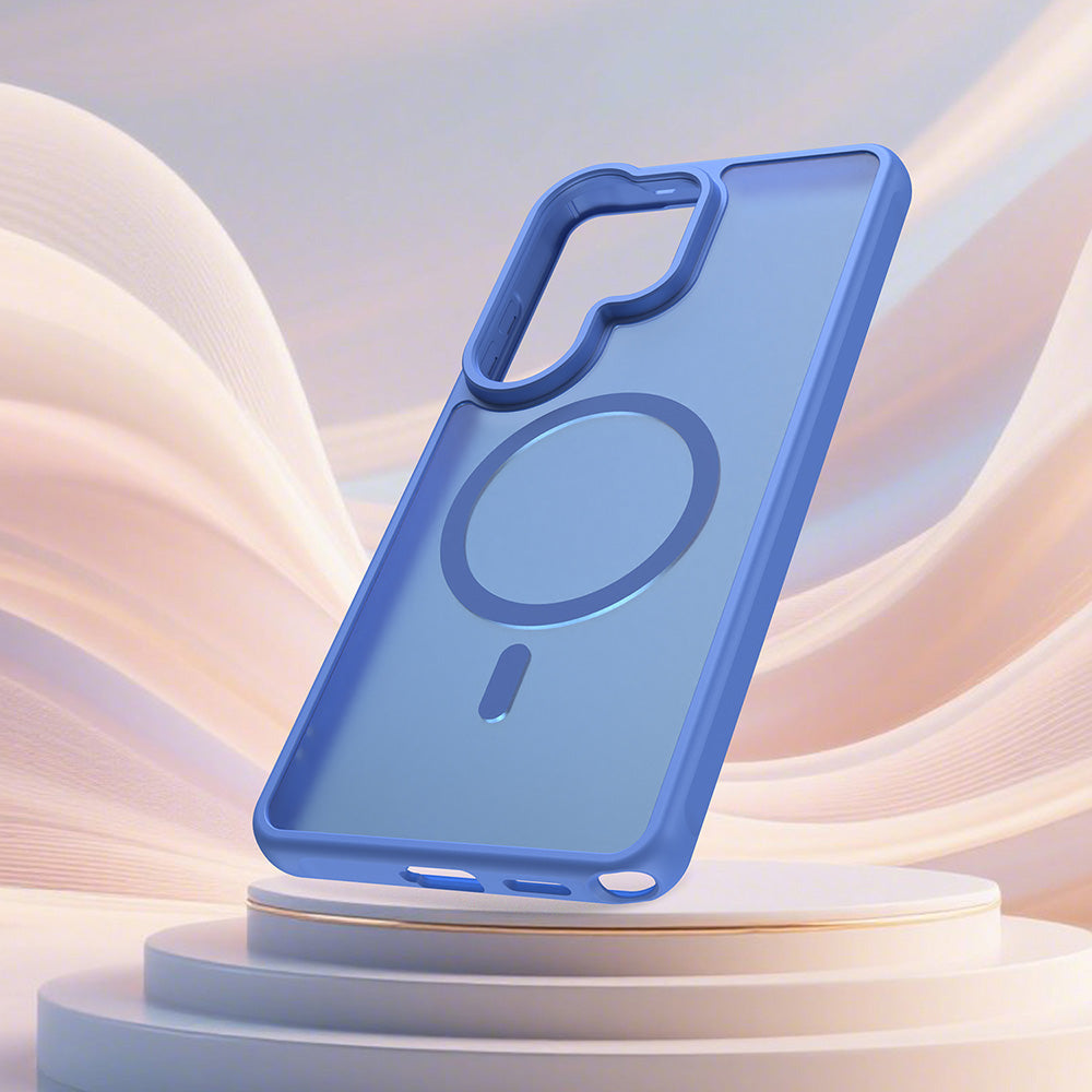 MagSafe-kotelo Samsung Galaxy S26 Ultra -puhelimelle, Techsuit, HaloFrost II, Sininen