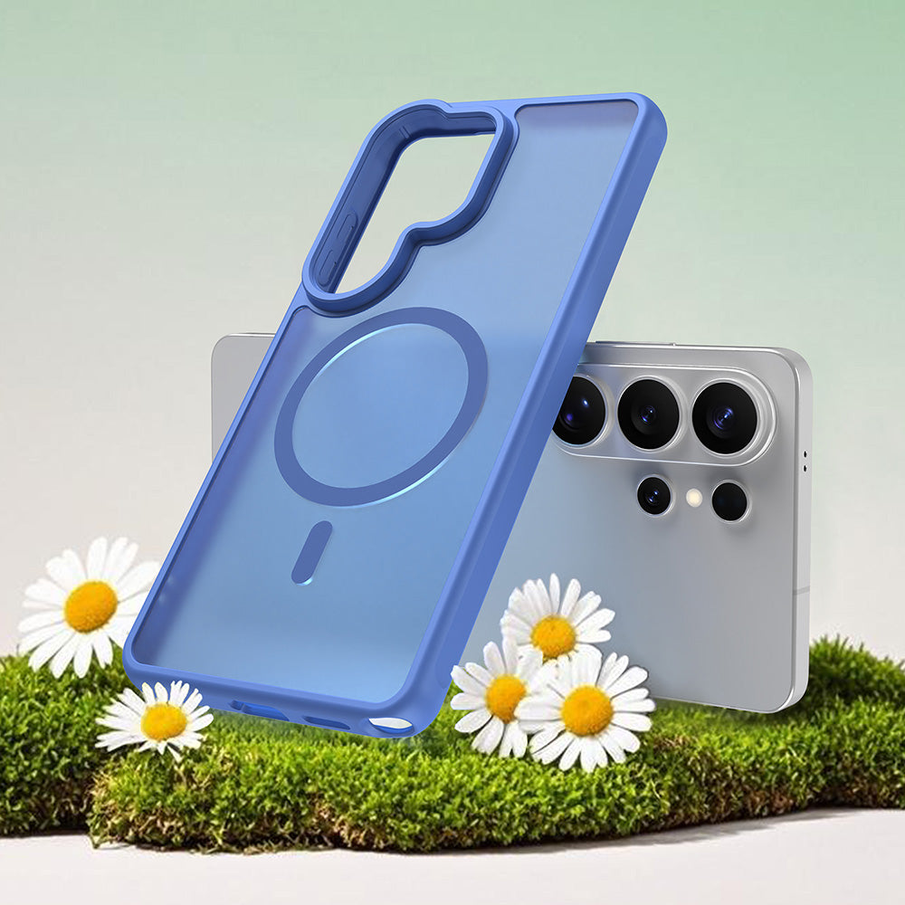 MagSafe-kotelo Samsung Galaxy S26 Ultra -puhelimelle, Techsuit, HaloFrost II, Sininen