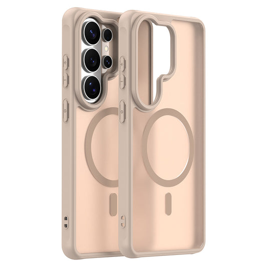 MagSafe-kotelo Samsung Galaxy S26 Ultra -puhelimelle, Techsuit, HaloFrost II, Kultainen