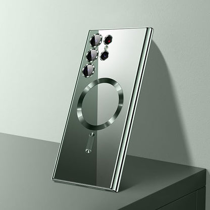 MagSafe-kotelo Samsung Galaxy S26 Ultra, Techsuit, Luxury Crystal, Pinkki